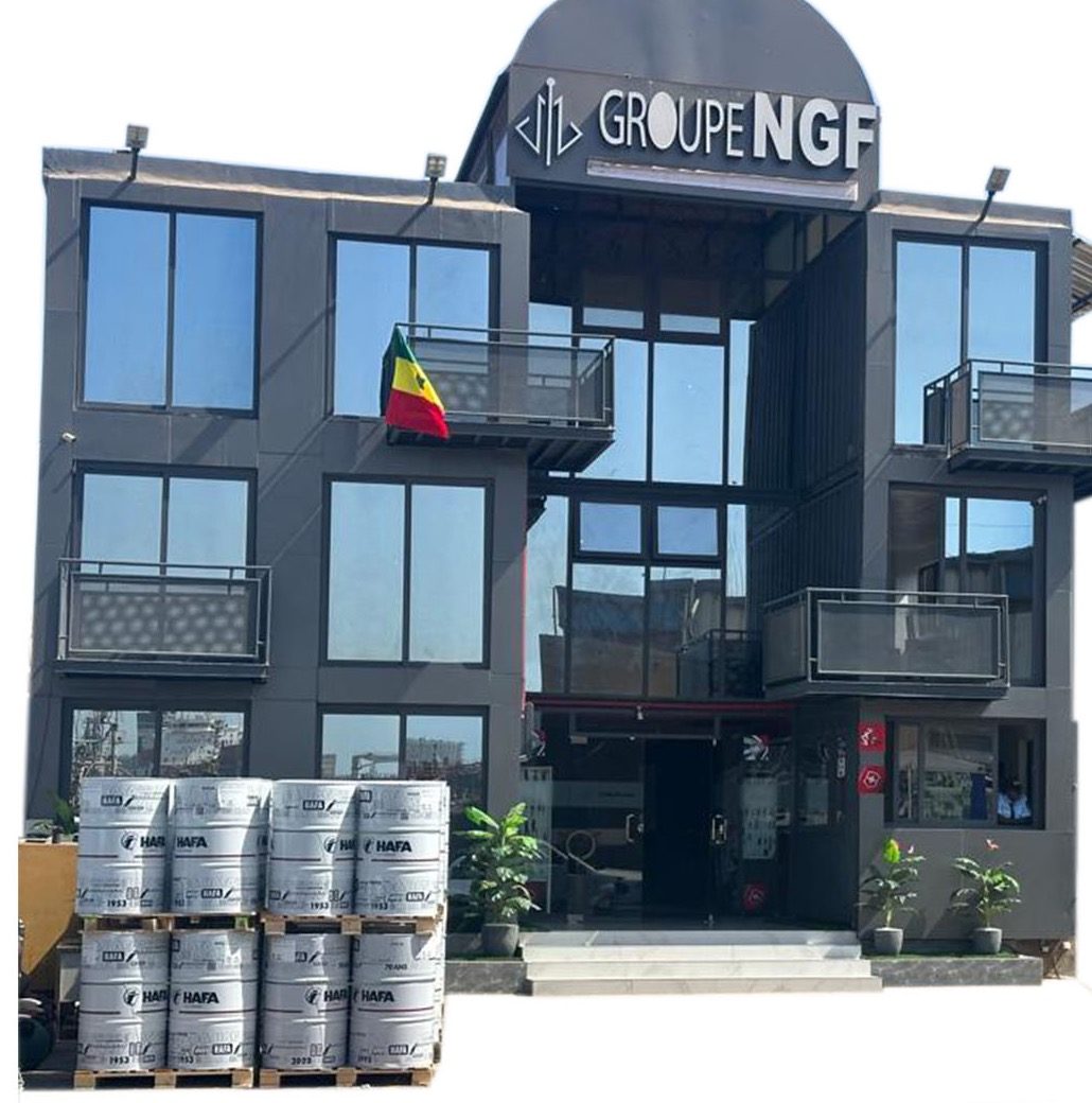 Façade du siège du Groupe NGF au Port de Dakar